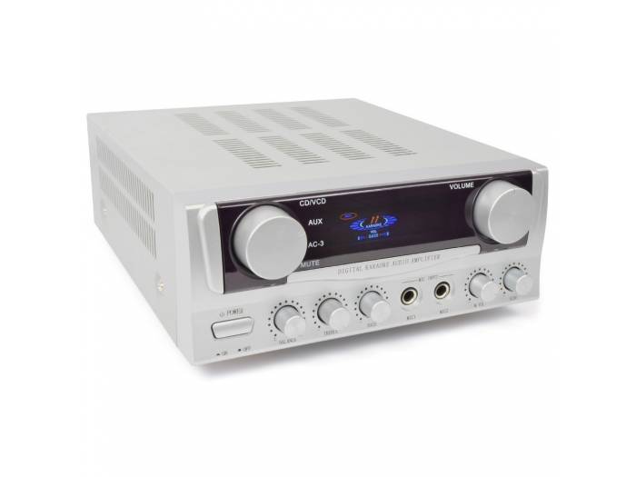 SKYTRONIC 103102 Amplificador karaoke con display 2 x 50w 2 entradas microfonos - 2