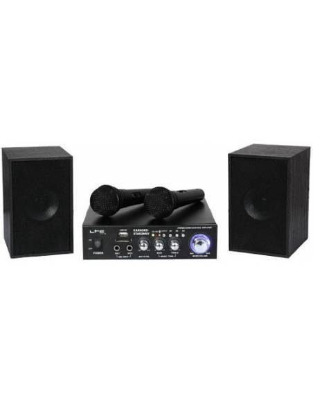 LTC KARAOKE Star2 MKII 100W Bluetooth + 2 Altavoces + 2 Micros - 1