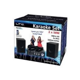 LTC KARAOKE Star2 MKII 100W Bluetooth + 2 Altavoces + 2 Micros - 1 2