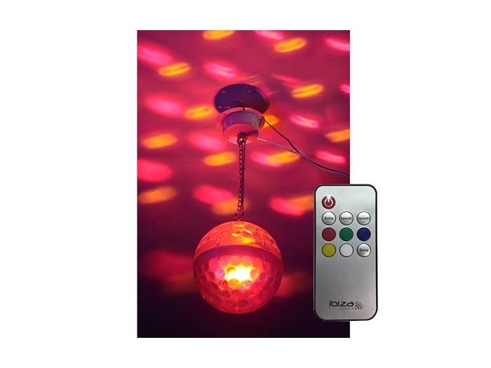 ASTRO-BALL8 BOLA DE DISCOTECA CON MANDO A DISTANCIA