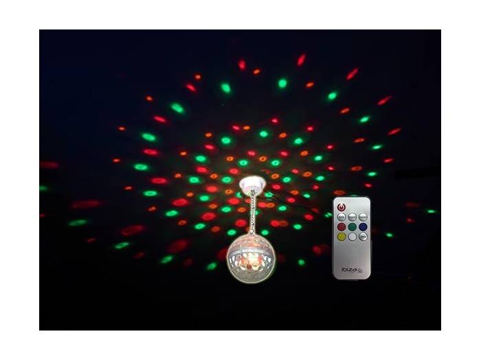 ASTRO-BALL8 BOLA DE DISCOTECA CON MANDO A DISTANCIA