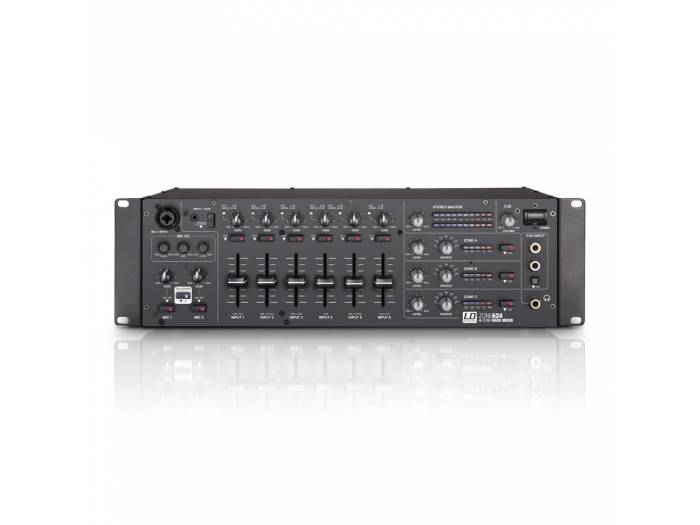 LD Systems ZONE 624 - Mesa de Mezclas de 4 zonas - 3