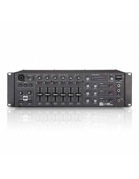 LD Systems ZONE 624 - Mesa de Mezclas de 4 zonas - 3