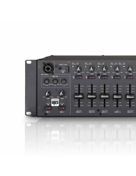 LD Systems ZONE 624 - Mesa de Mezclas de 4 zonas - 6