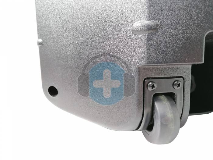 Altavoz autoampflicado  con bluetooth 1500w   sv15apro - detalle ruedas de transporte