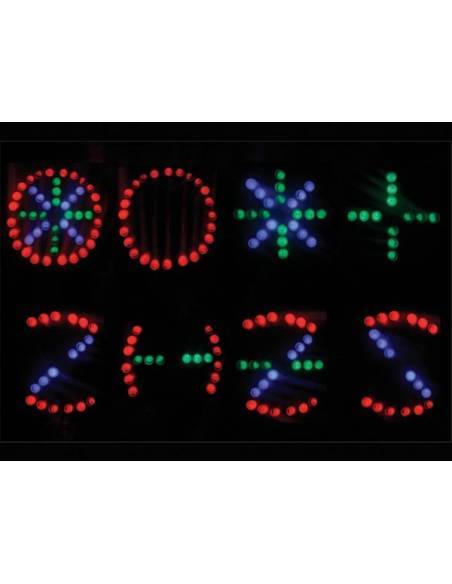 HQ POWER ARAZU II - Escaner Led Discoteca BARREL - 48 LEDS - 3