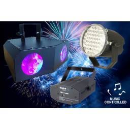 SET IBIZALIGHT NIGHT-LIGHT LED & LASER & FLASH - 15-1212 - 2