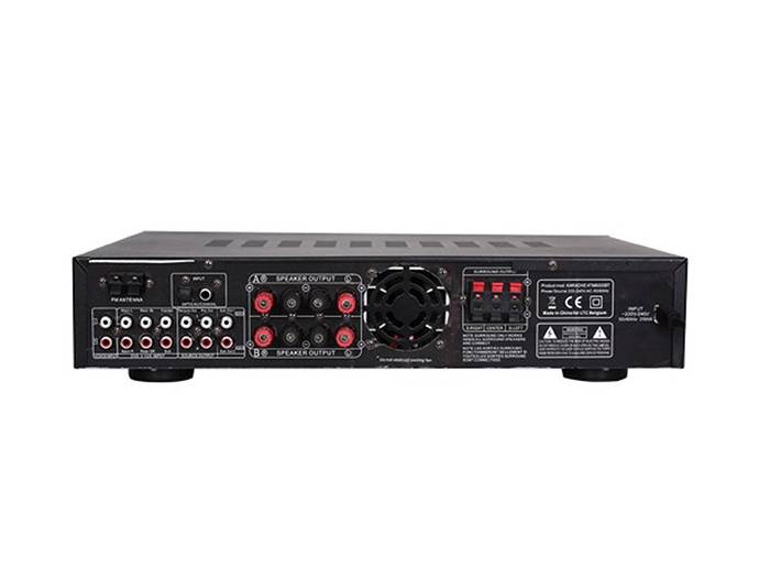 Amplificador LTC ATM8000BT Amplificador 7.1 Bluetooth, USB/SD Karaoke