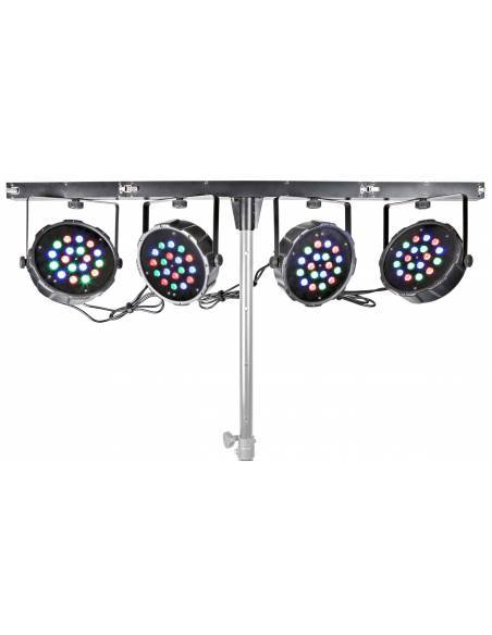 Beamz PARBAR 4 Vias 18x 1W RGB LEDs DMX 