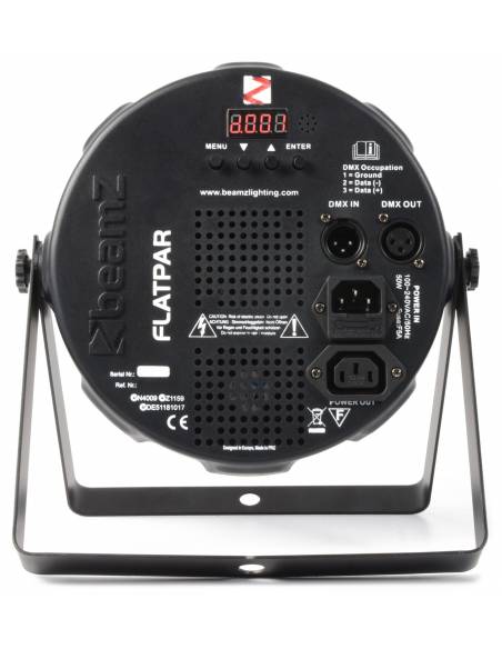 Beamz PARBAR 4 Vias 18x 1W RGB LEDs DMX 