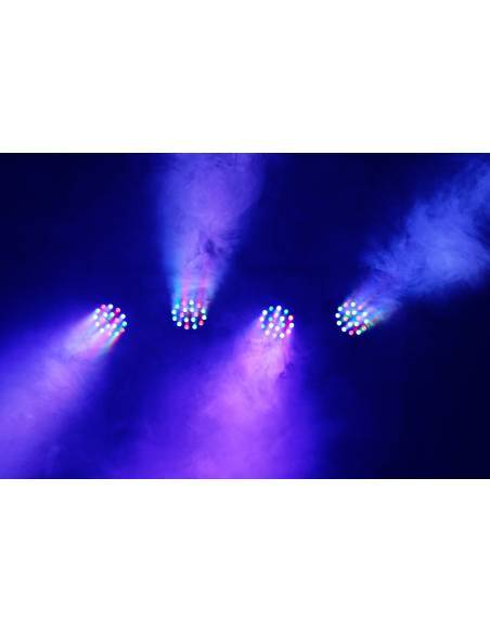 Beamz PARBAR 4 Vias 18x 1W RGB LEDs DMX 