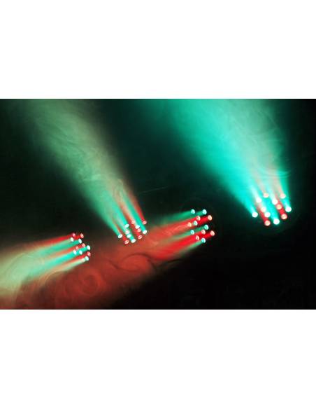 Beamz PARBAR 4 Vias 18x 1W RGB LEDs DMX 