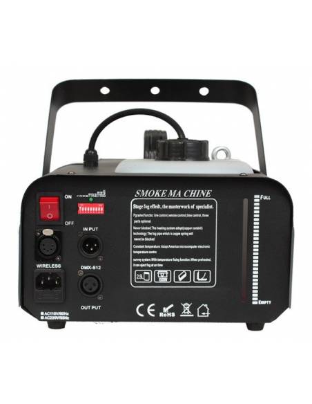 Ibiza Light LSM1200PRO - Máquina de Humo de 1200w con Mando Inalámbrico y DMX - 5
