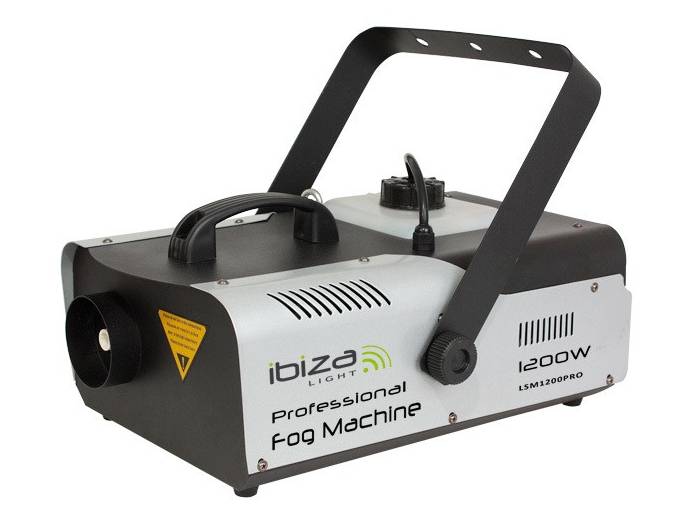 Ibiza Light LSM1200PRO - Máquina de Humo de 1200w con Mando Inalámbrico y DMX - 6