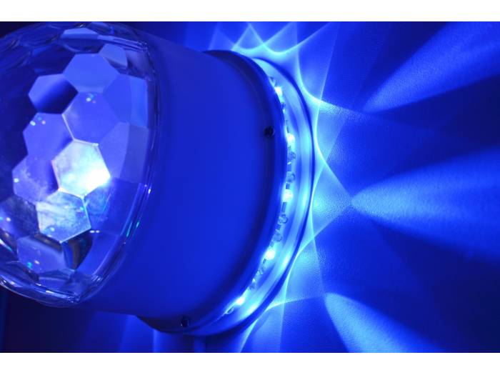 Max SSL10LED Spinning Sunflower 48 RGB LEDs con Jellyball - 11