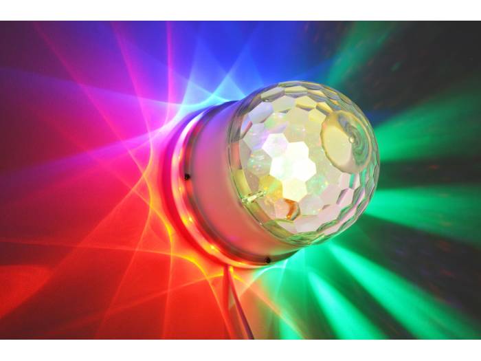 Max SSL10LED Spinning Sunflower 48 RGB LEDs con Jellyball - 12