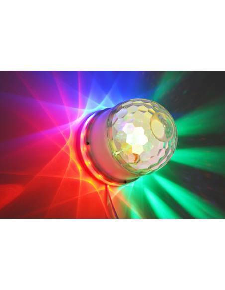 Max SSL10LED Spinning Sunflower 48 RGB LEDs con Jellyball - 12