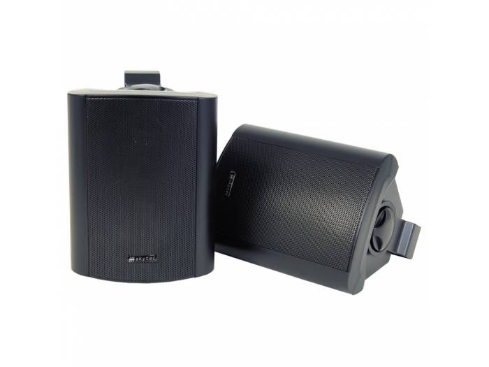 SkyTec Pareja de altavoces autoamplificados de 2 vias 5 pulgadas 100W  170176 - 1
