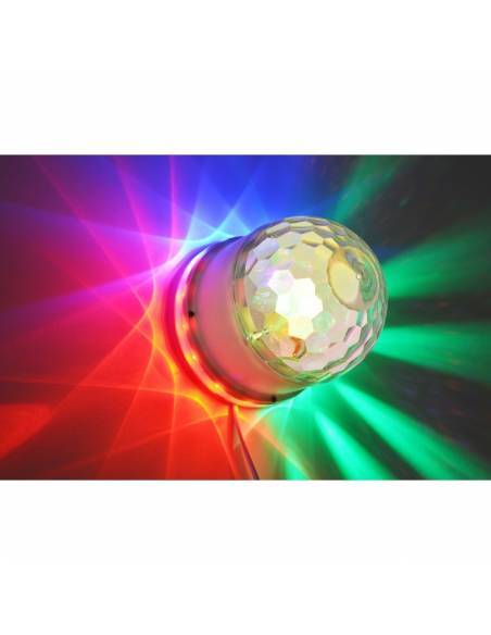 Max SSL10LED Spinning Sunflower 48 RGB LEDs con Jellyball - 1