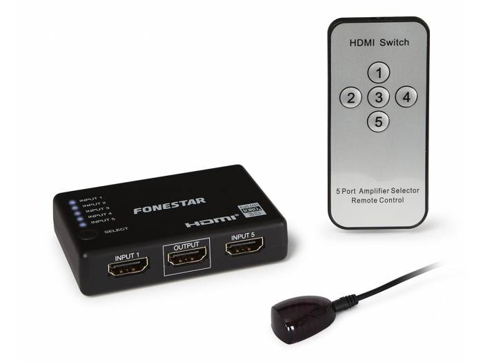 Selector HDMI 5 x 1 FO-535R - 1