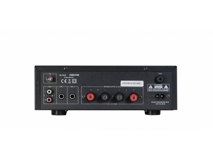 Amplificador estéreo Bluetooth®/USB/FM AS-1515 - 3