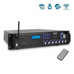 Pyle P3001BT - Amplificador USB/SD Bluetooth Karoake,3000w - 1