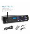 Pyle P3001BT - Amplificador USB/SD Bluetooth Karoake,3000w