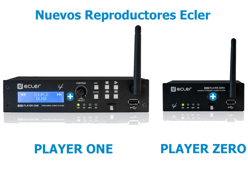 Nuevos reproductores player one y player zero Ecler