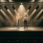 ejemplo de luz frontal sobre teatro