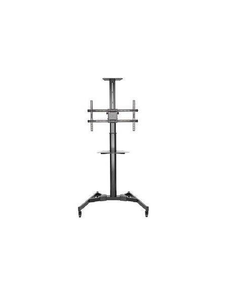 Soporte De Pie Para TV De Plasma De 32 - 65 Cuadrada Negro mate