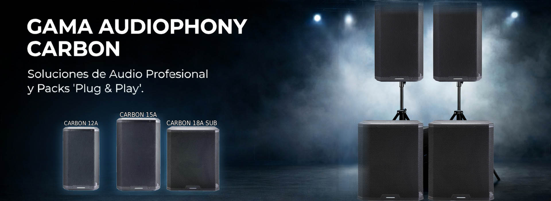 Serie Carbon Audiophony